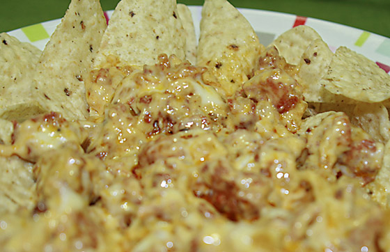 Receta de Choriqueso, presentacion